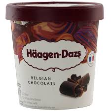 haagen dazs belgian chocolate ice cream