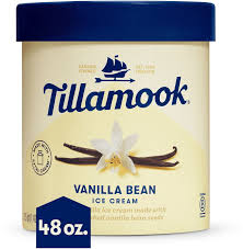 Tillamook Vanilla Bean Ice cream 