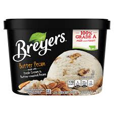 Breyers Butter Pecan ice cream 