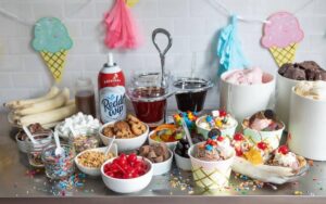 Image source - https://www.culinaryhill.com/ice-cream-sundae-bar/