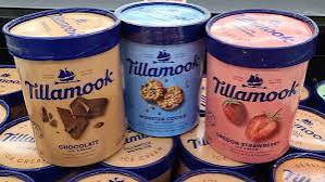 Tillamook Ice creams